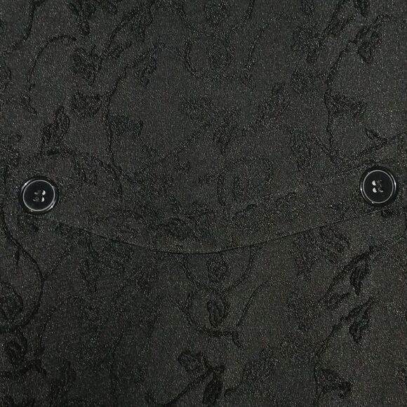 Christopher & Banks black button down lightweight jacket pockets Sz XL  NWT - Picture 5 of 7